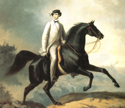 <strong>Ludwig e Sissi a cavallo</strong>