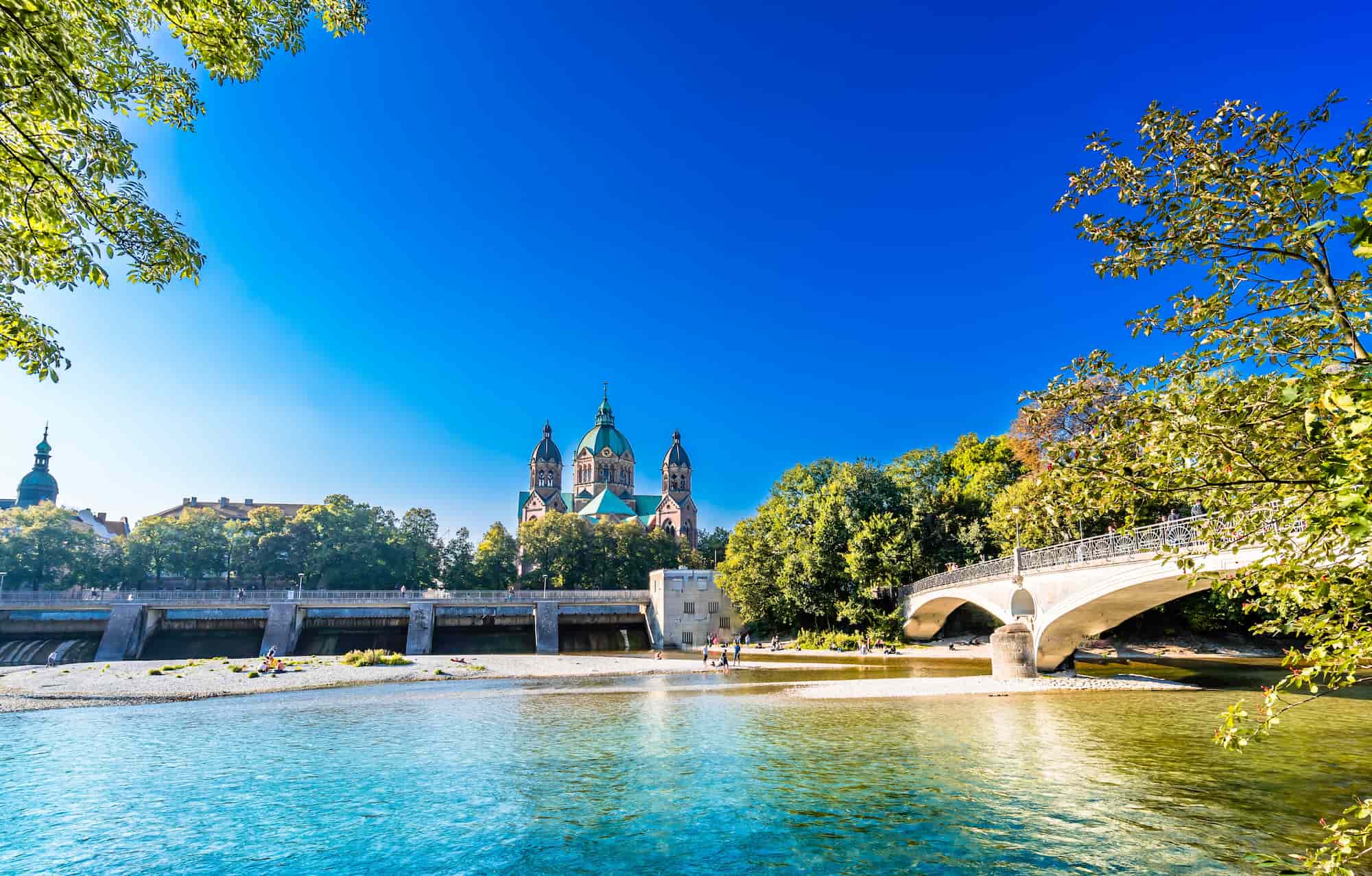 Praterinsel: passeggiate sull'Isar