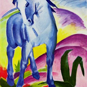 Cavallo blu I, Franz Marc
